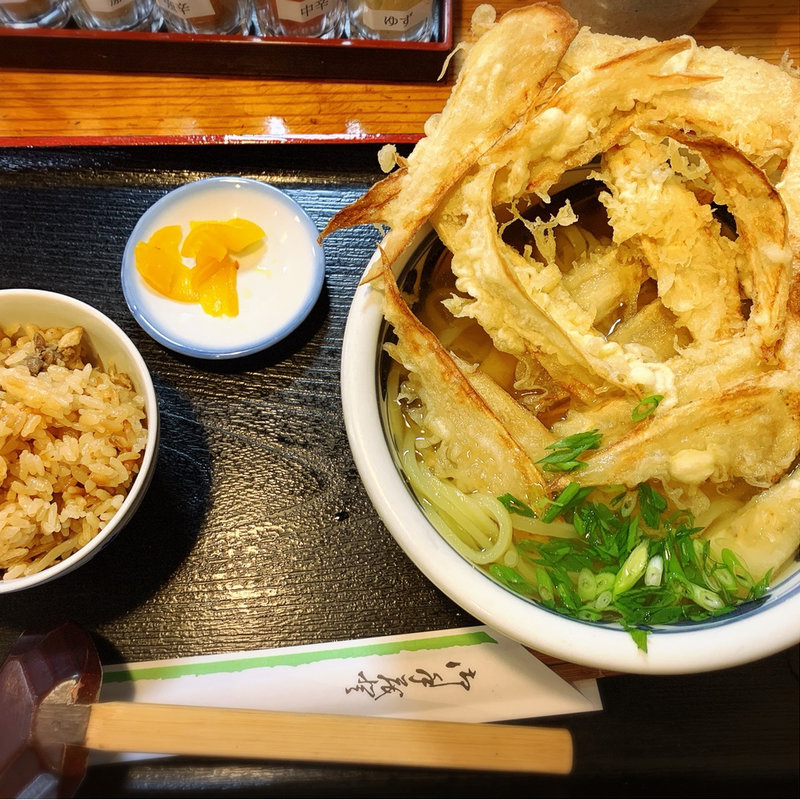 ごぼう天セット(久兵衛)