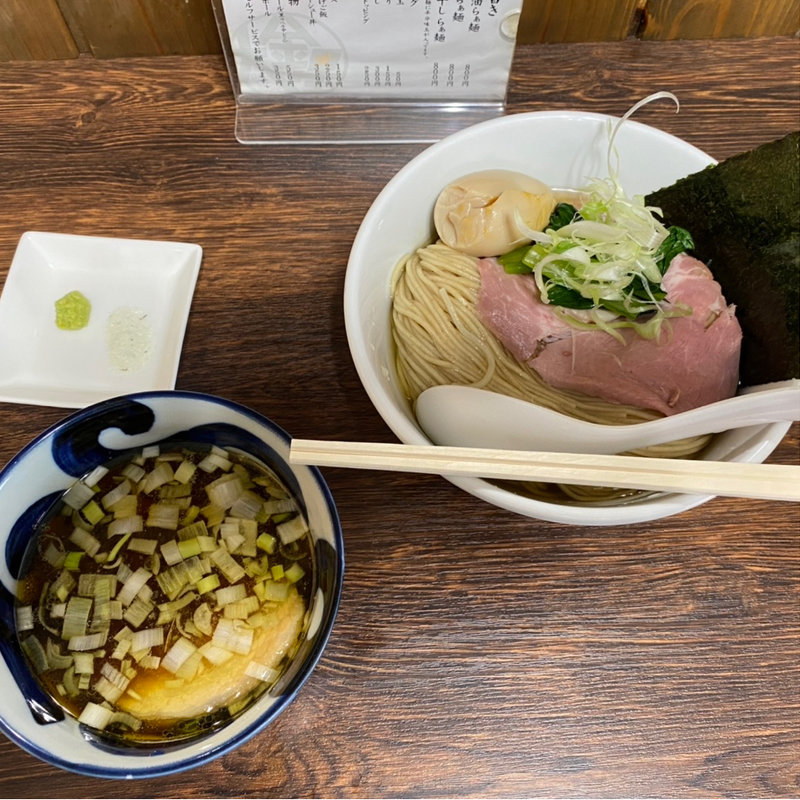 昆布水つけ麺大盛り(らぁ麺大金星)