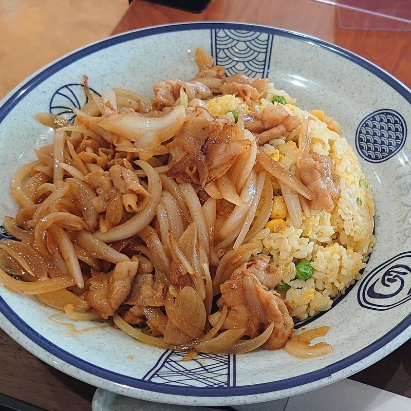 スタミナ焼き肉チャーハン(富久楼)