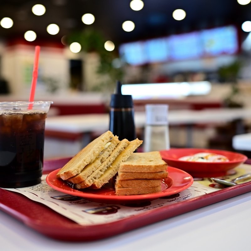 カヤトーストセット(ヤクンカヤトースト 新宿住友ビル店)