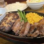 肉盛りランチ(ニユートーキヨー BEER HALL)