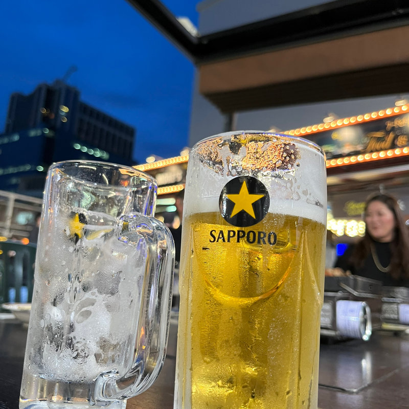 BBQセット➕フードバー➕ドリンク飲み放題(川崎モアーズ 網焼きBBQビアガーデン)