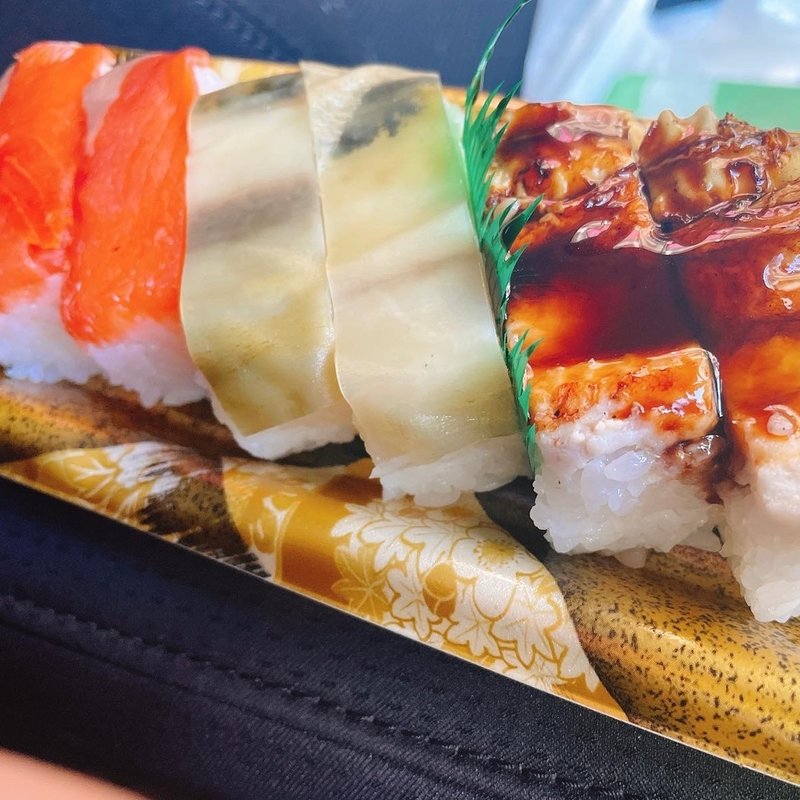 押し寿司三色(人形町 志乃多寿司 總本店)