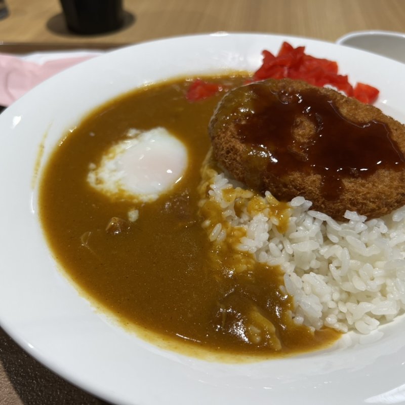 コロッケカレー(カレーショップ C＆C 新線新宿店 （カレーショップ シー・アンド・シー）)