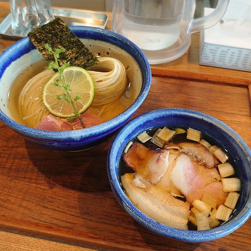 味玉昆布水つけめん 醤油(大)(YOKOKURA STORE HOUSE)