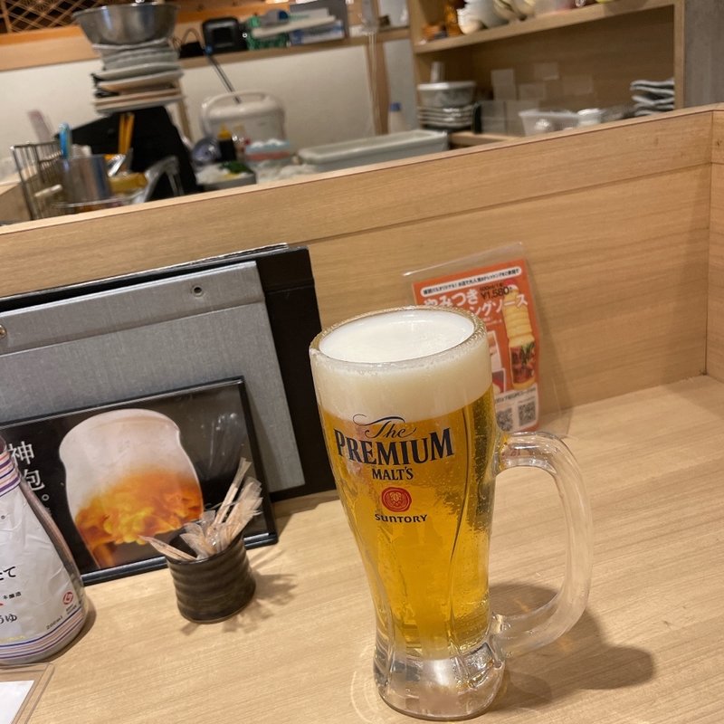 生ビール(板前バル　東京駅店)