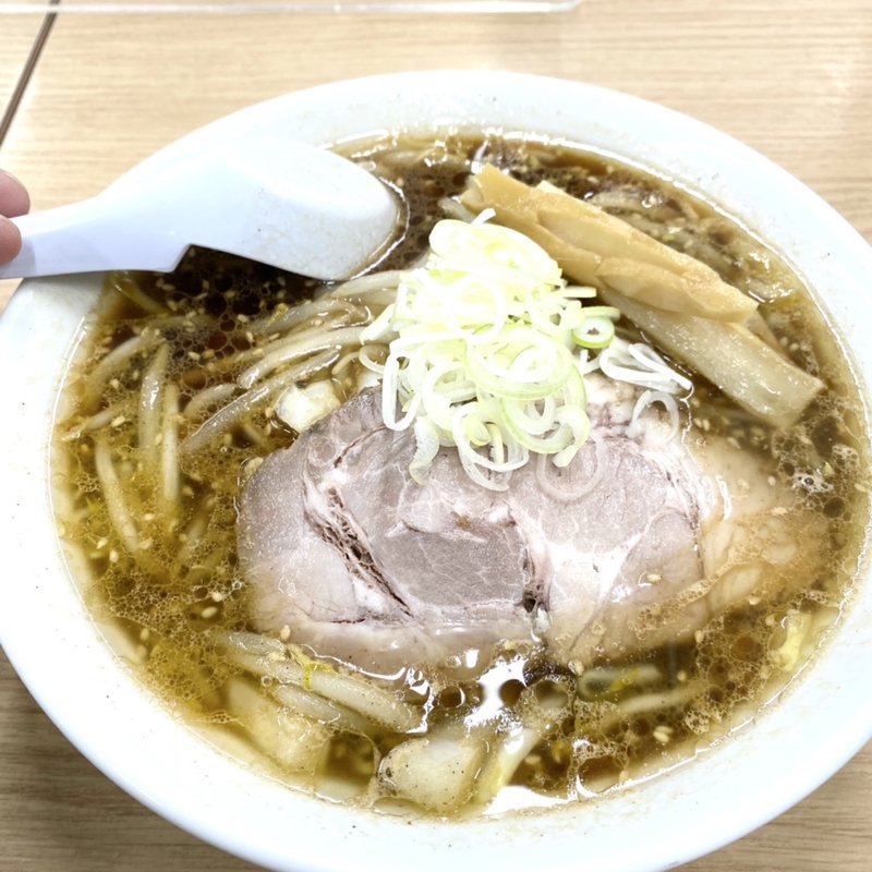 醤油ラーメン(北の漁場 小樽運河店)