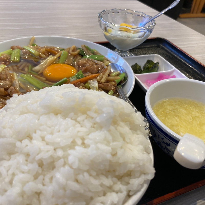 スタミナ炒め定食(天福楼 永山店)