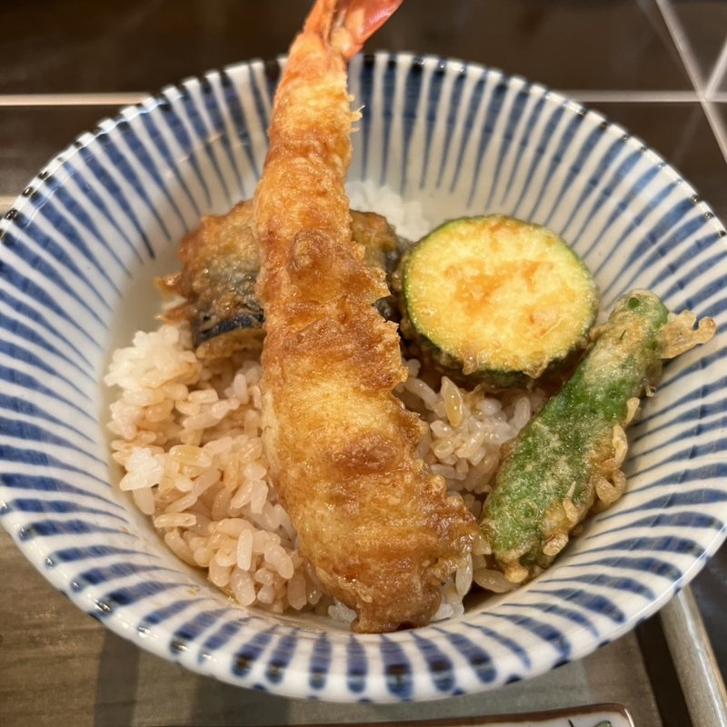 日替り定食　かけ(手打そば さかき)