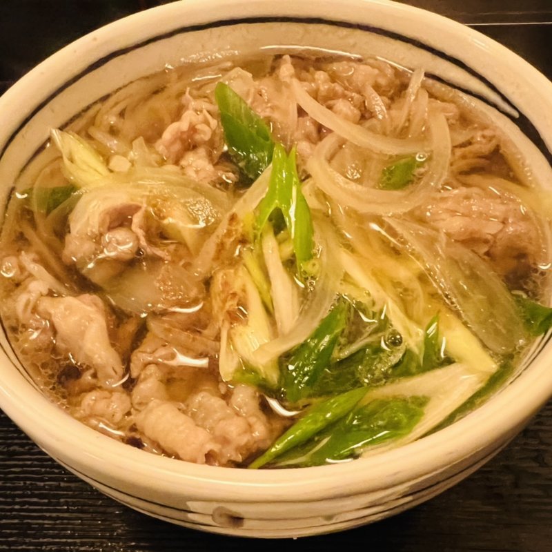 肉そば(蕎麦切り きうち)