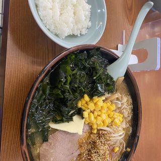 味噌からし麺大盛り(大雄ラーメン 南加瀬店)