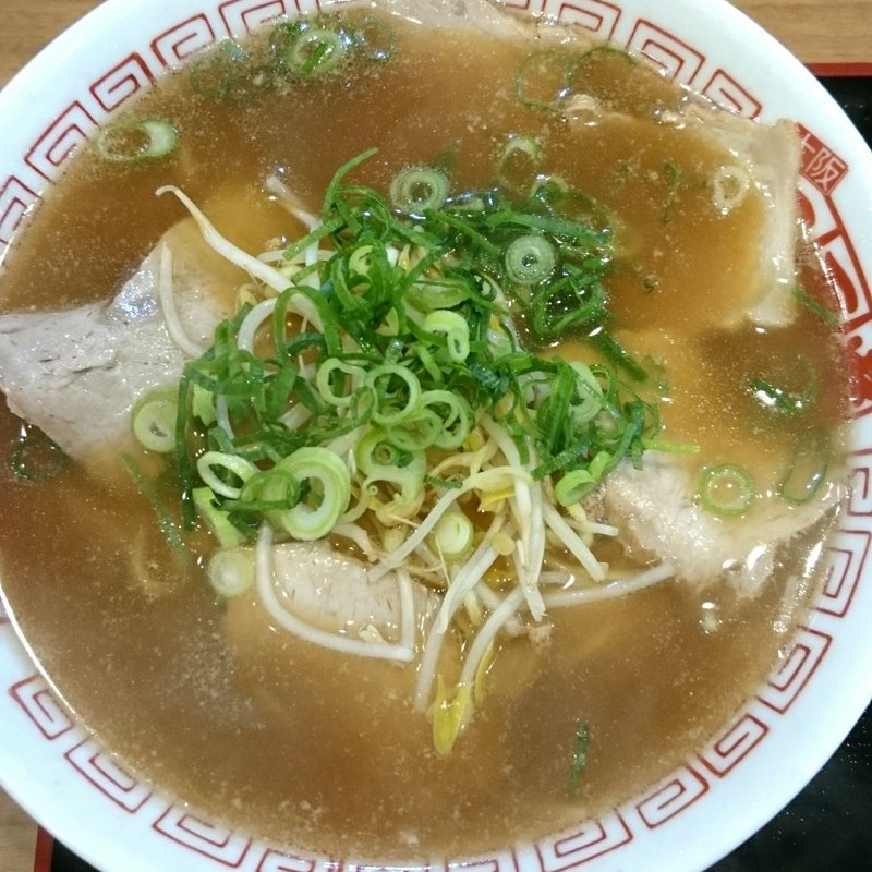 特製ラーメンしょうゆ（並）(二両半 南船場店)