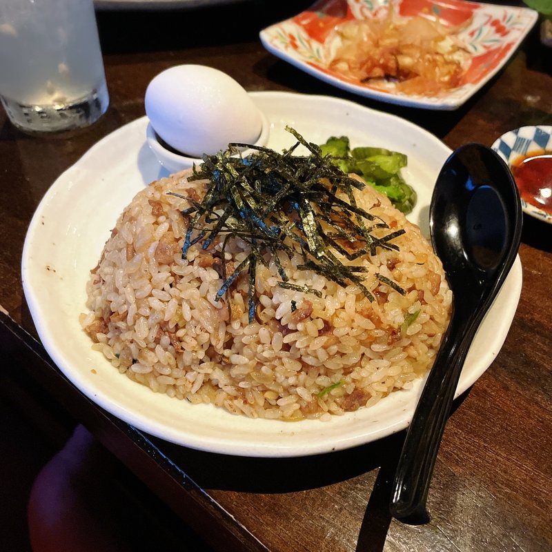 石垣牛チャーハン（温玉入）(ひとし 石敢當店 )