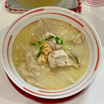 鶏ワンタン麺(鶏白湯ラーメン絶好鳥)