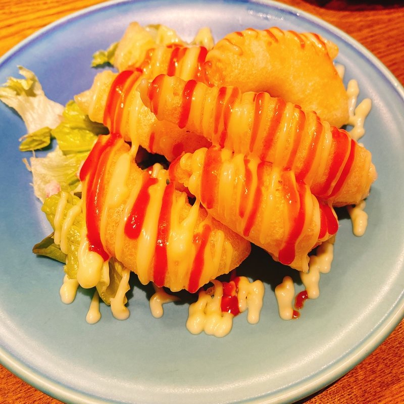 海老マヨネーズ和え(Chinese Bar BLUES LEE)