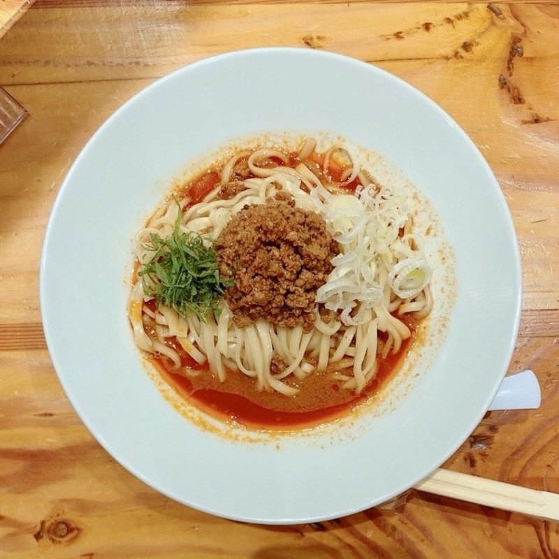 汁なし担々麺(担々麺くろおに 南船場店)