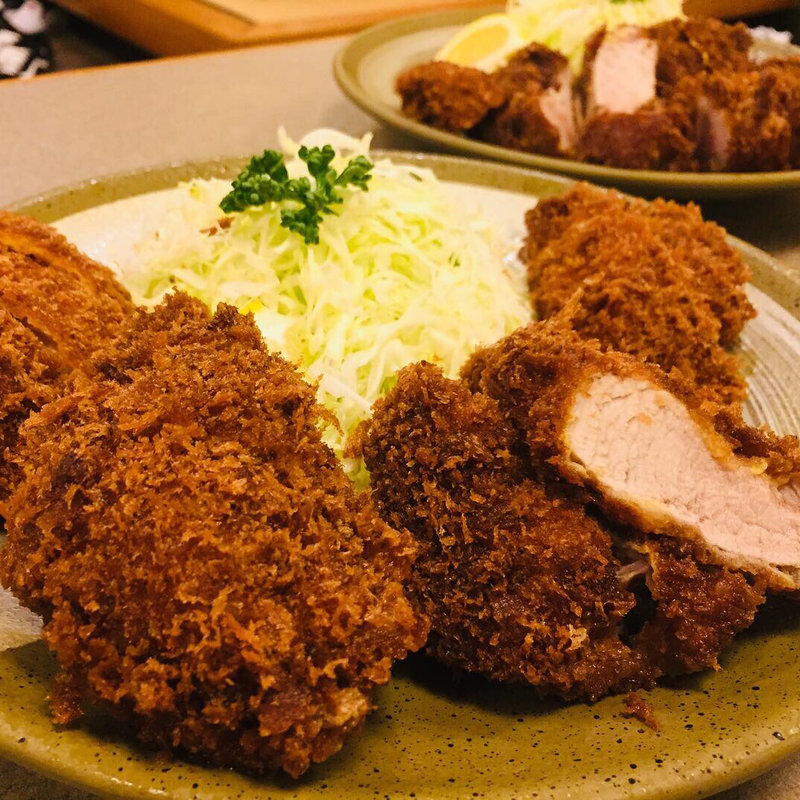 ヒレカツ定食(味のとんかつ 丸一 （まるいち）)