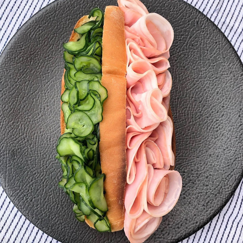 ハムきゅうりドッグ(コーヒー＆トースト)
