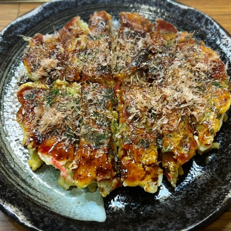 お好み焼き豚肉(鉄板焼 龍馬)