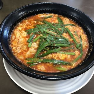 モツ辛麺