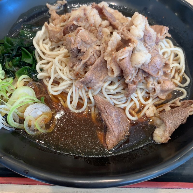 唐辛肉そば(吉そば 中目黒店 )