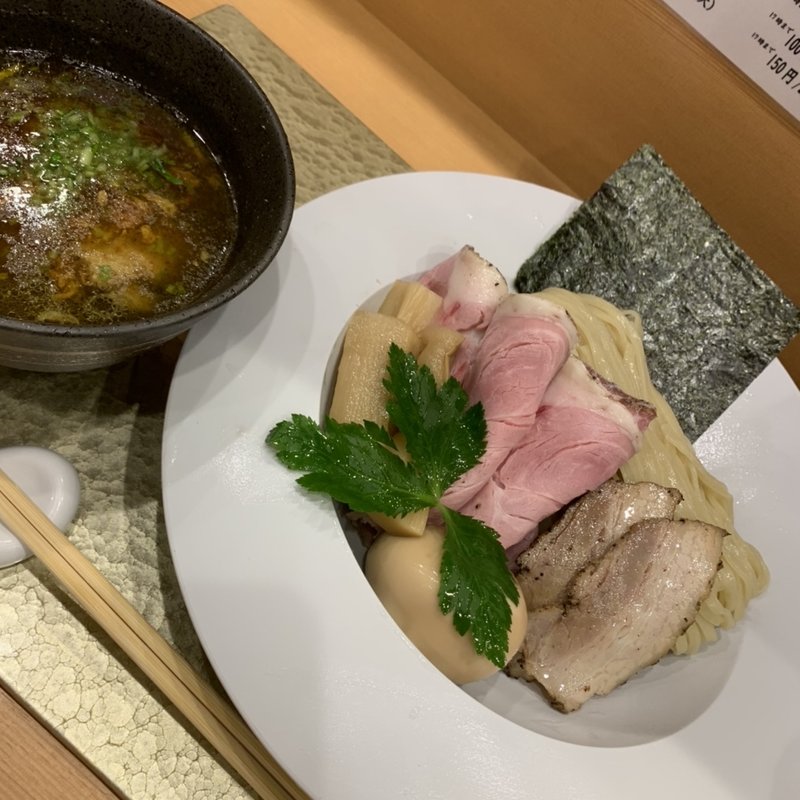 黄金貝つけめん 特製(なにわ麺次郎)