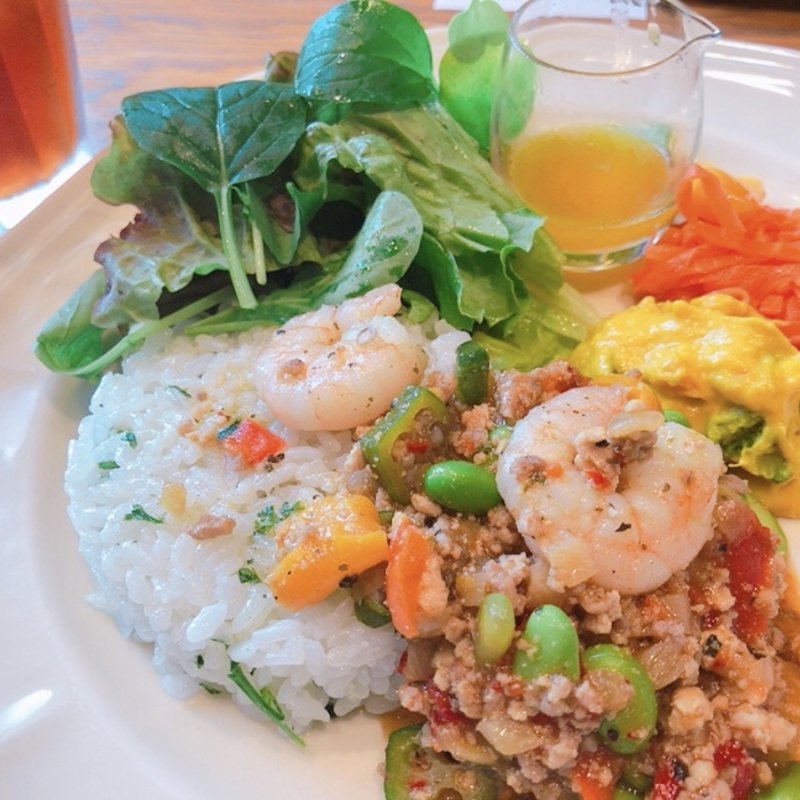 海老とハーブのアジアンライスプレート(アフタヌーンティー・ティールーム グランフロント大阪)