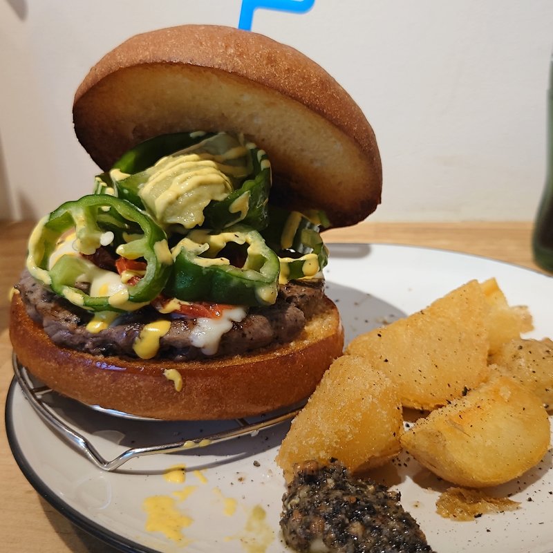 GreenBellPepperBurger(ICON)