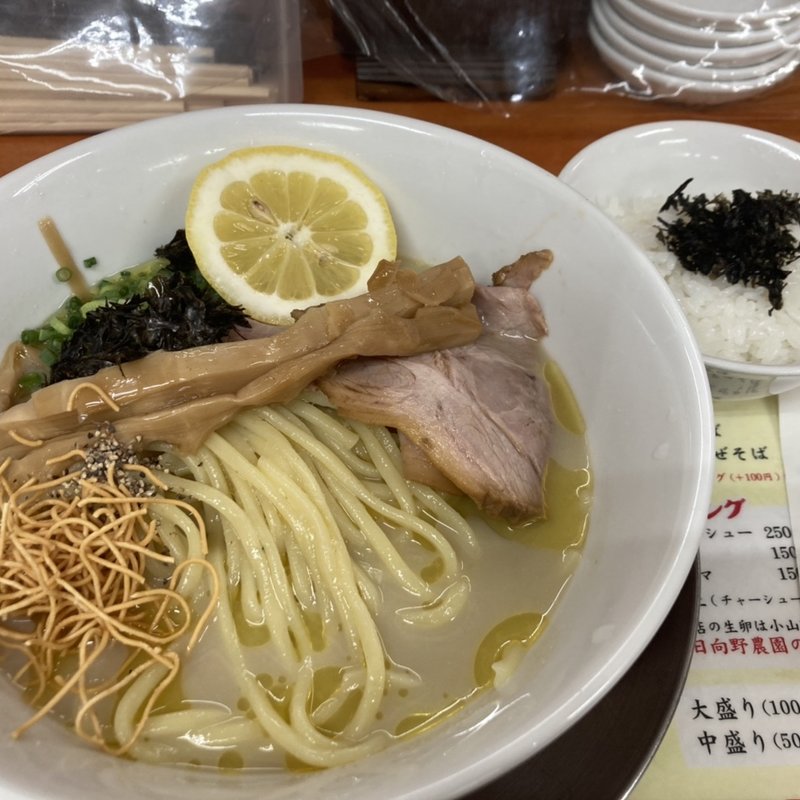 冷やし牡蠣そば(栃木中華そば 神志)