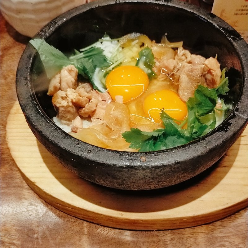 石焼き親子丼(侘家古暦堂 祇園花見小路本店)