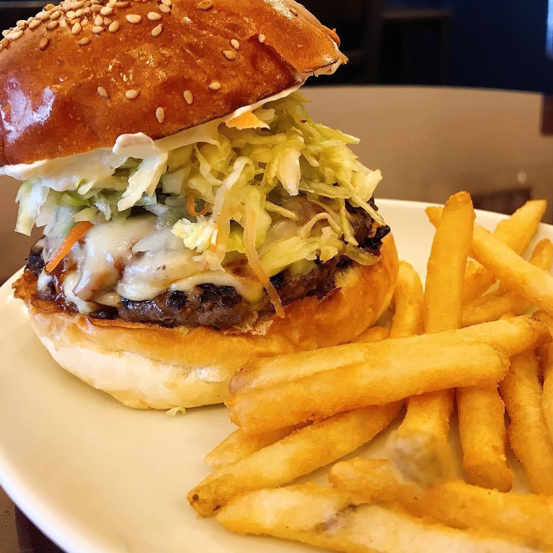 プルドポークバーガー(キノーズマンハッタンニューヨーク)