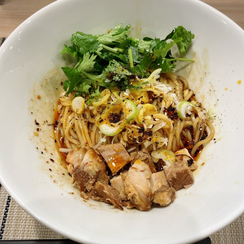 ねぎ油そば(馬鹿羅’s)