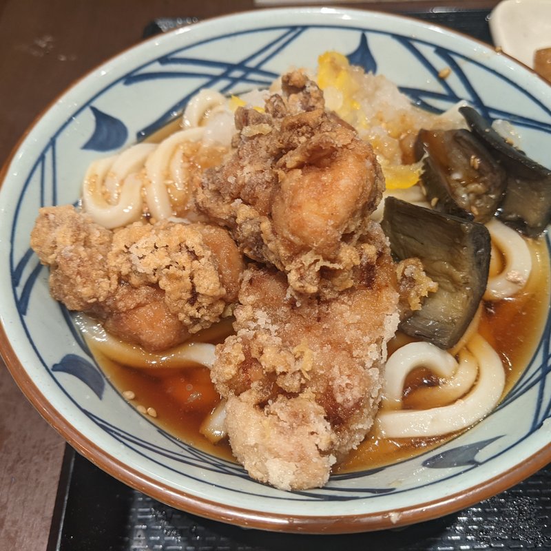鬼おろし鶏からぶっかけ(丸亀製麺 ThinkPark店 )