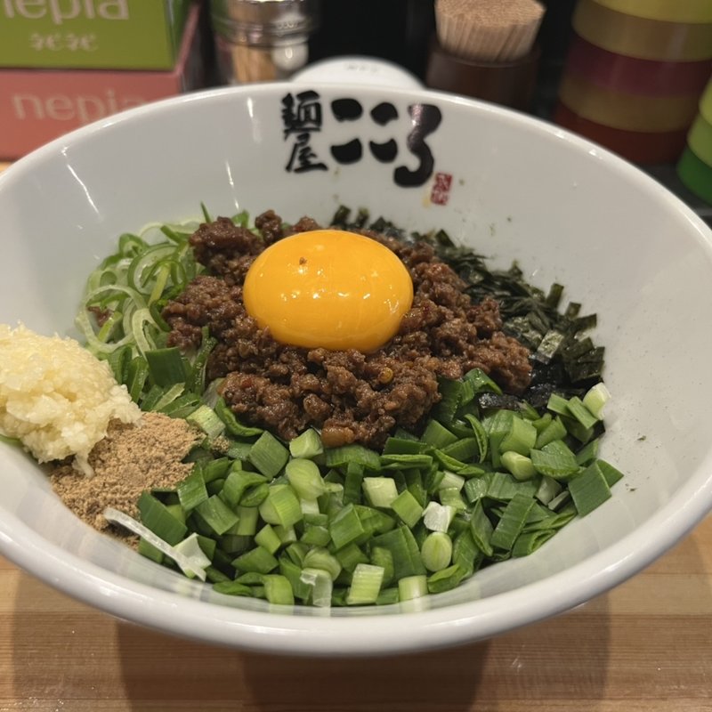 台湾まぜそば(麺屋こころ 鹿児島山下店)