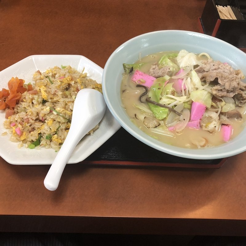 ちゃんぽんセット(食楽　大盛 )