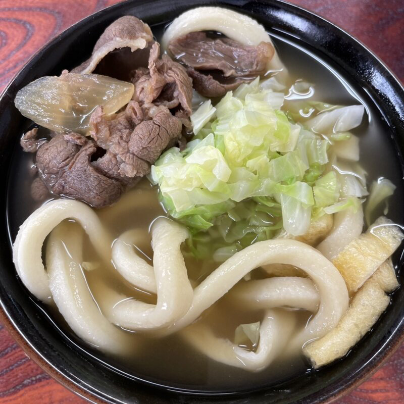 かけうどん+肉(手打ちうどん ムサシ )