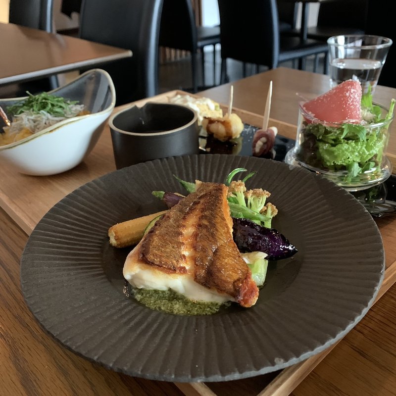 パエリア茶漬け御膳(焼魚)(the ringo)