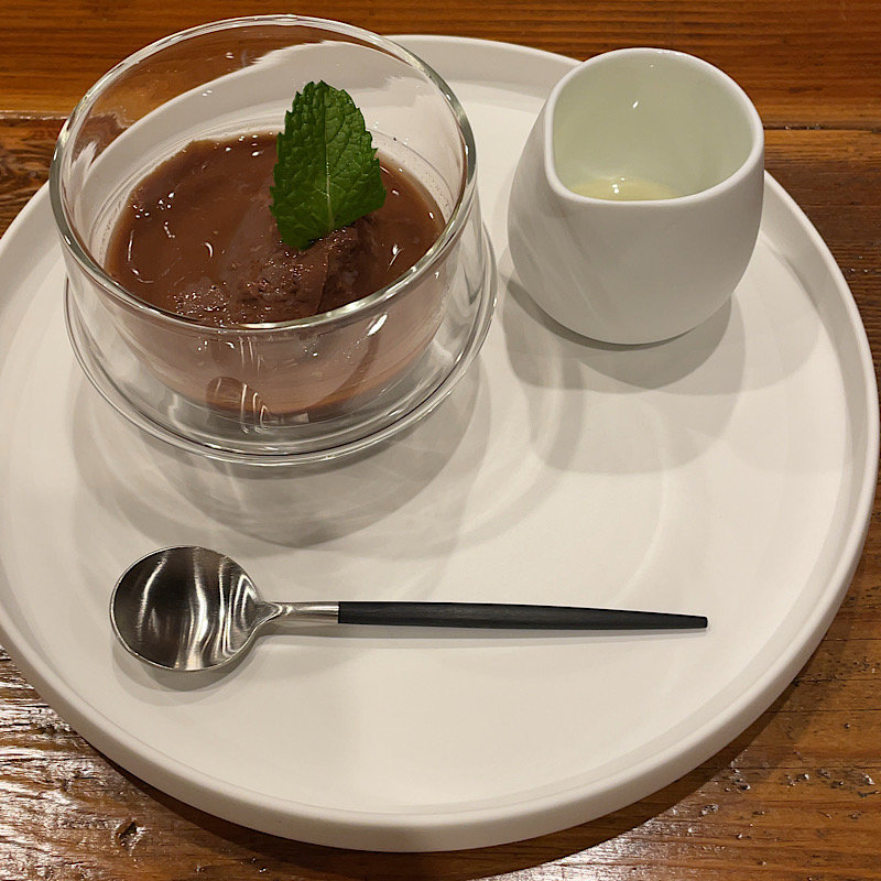 コロンビア産ココアのゼリー(ココアショップ アカイトリ)