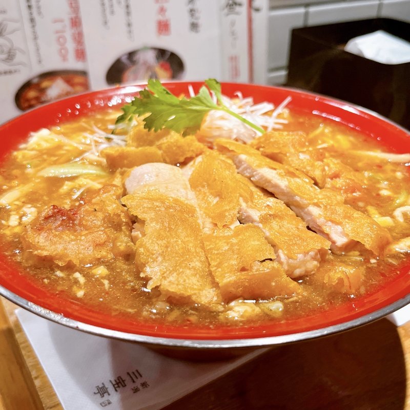 排骨トッピング(新潟三宝亭 東京ラボ中目黒店)