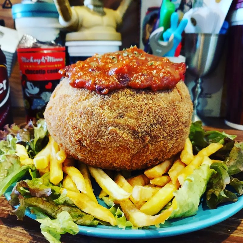 ライスコロッケ風バーガー(PEDRO'S BURGER)