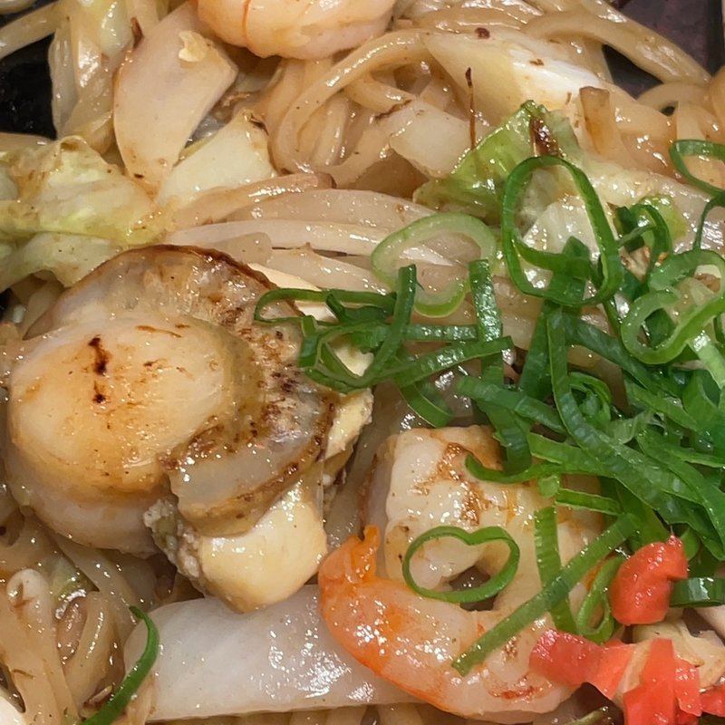 海鮮塩焼そば(お好み焼は　ここやねん 福知山店 )