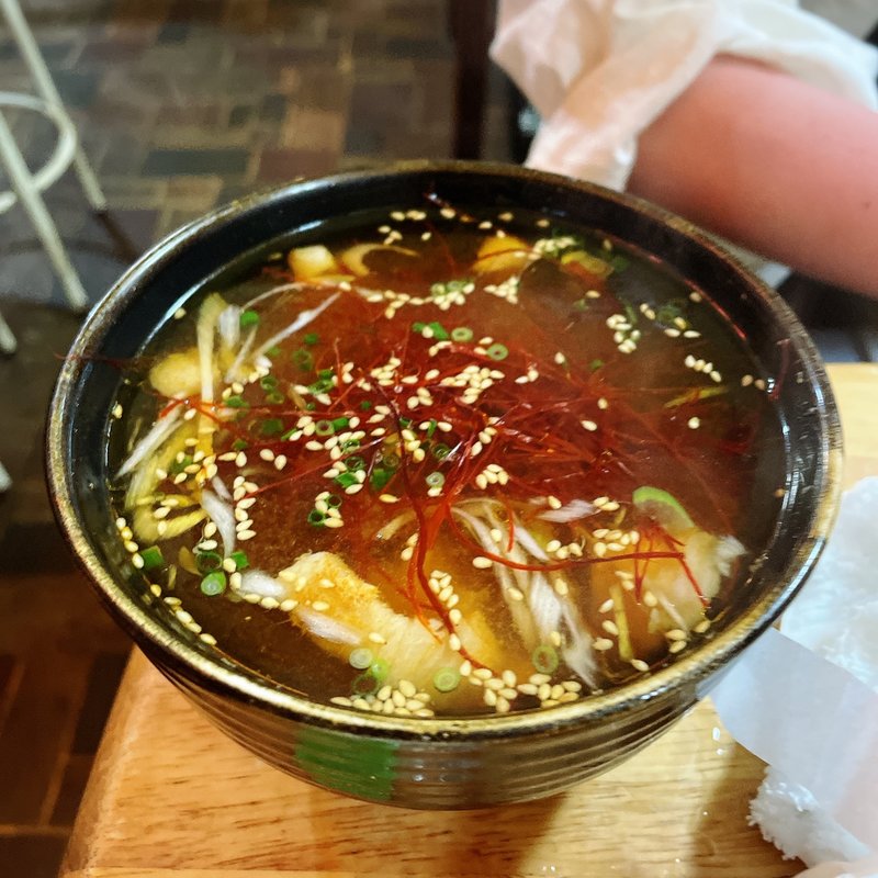 ピリ辛スープ(焼肉オリオン )