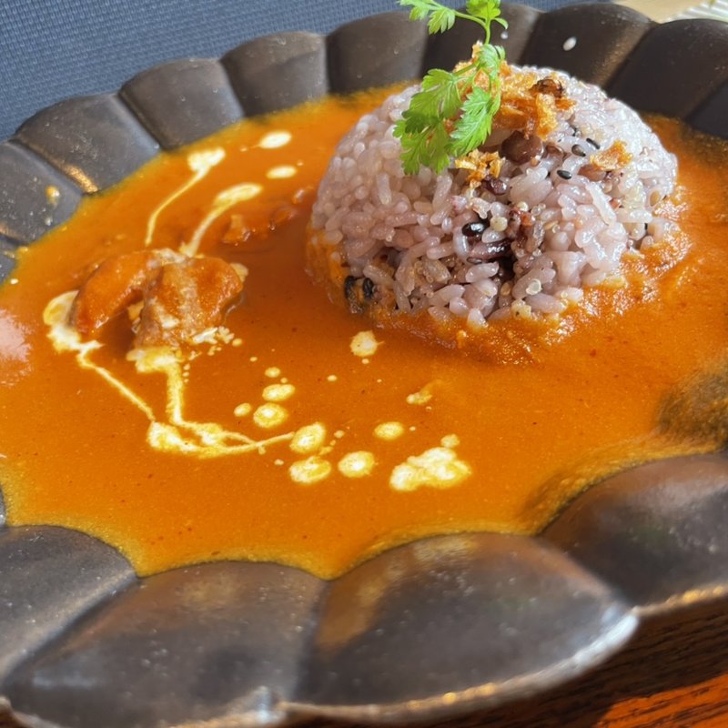 バターチキンカレー(And Green  cafe)