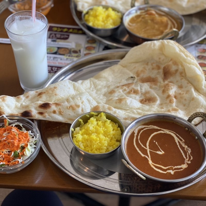 ランチメニュー Cセット(ナン・カレーハウス)