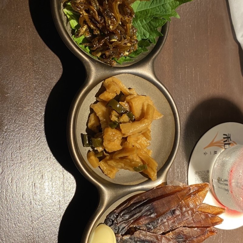 燻製ちょこっと3種盛り(和酒BAR ま)