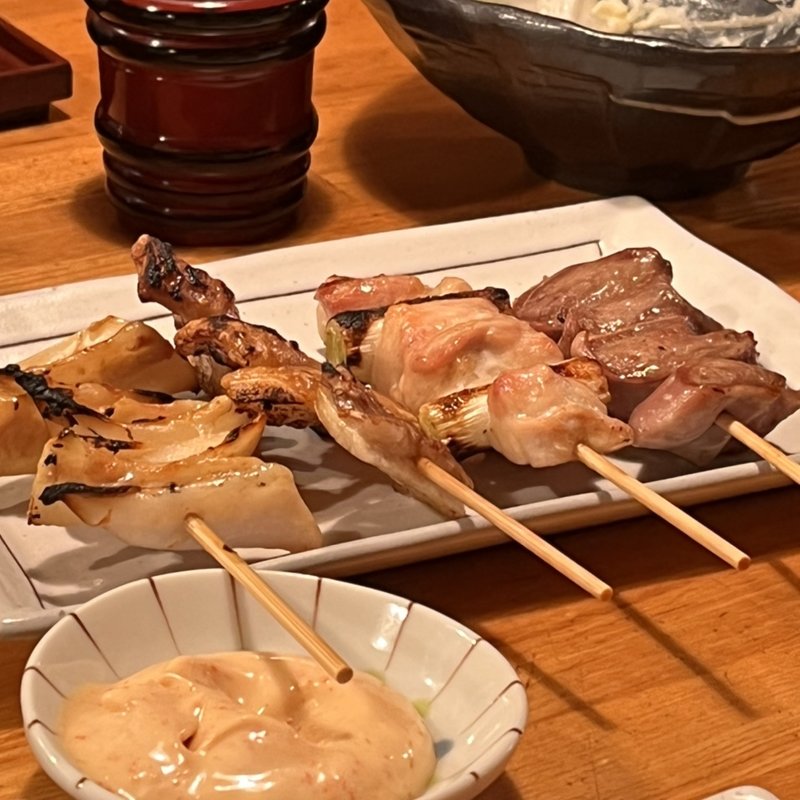 焼鳥盛り合わせ(いま時の焼鳥屋 酔居)