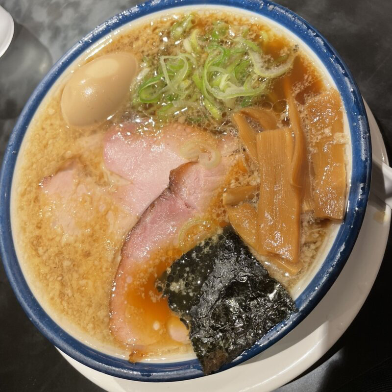 味玉濃厚とろりそば(手打ち中華 玉)