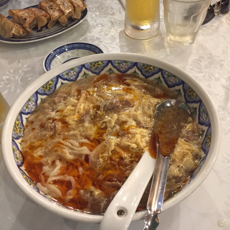 酸辣湯麺(揚州商人 横浜スタジアム前店)