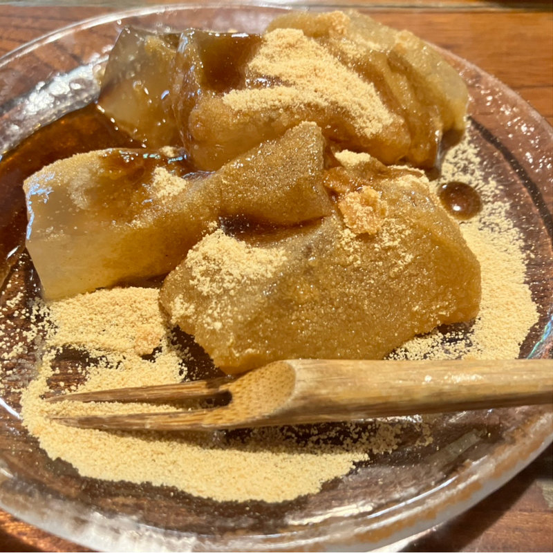 わらび餅(利庵)