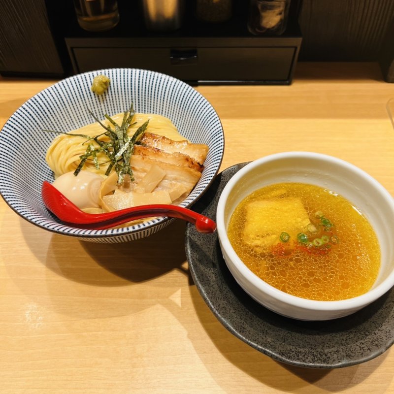 特製スペシャル塩つけ麺(塩つけ麺 灯花 （しおつけめん とうか）)